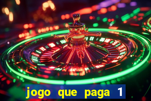 jogo que paga 1 real no pix